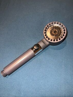 Matte Gray Multi-Function Handheld Shower Head - Gray